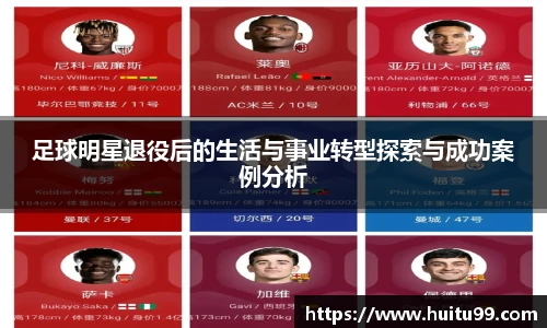 足球明星退役后的生活与事业转型探索与成功案例分析